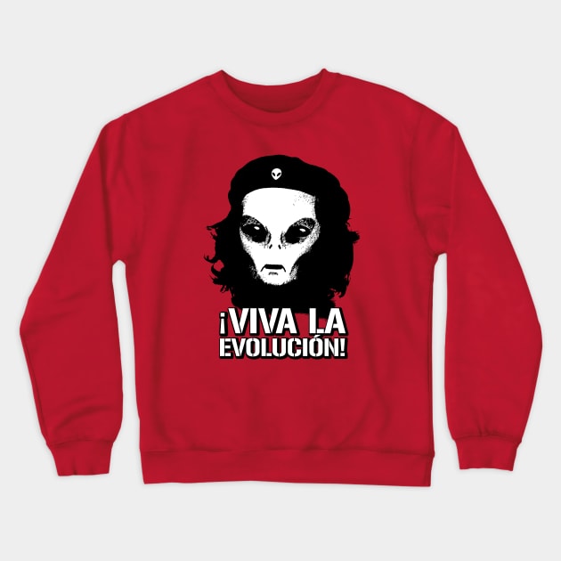 Alien Che Evolution Crewneck Sweatshirt by Blue Planet Boutique